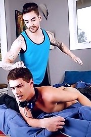 These hot guys Johnny and Kevin like to push their cocks in tight asses